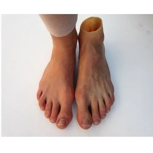 Silicon prosthetic feet